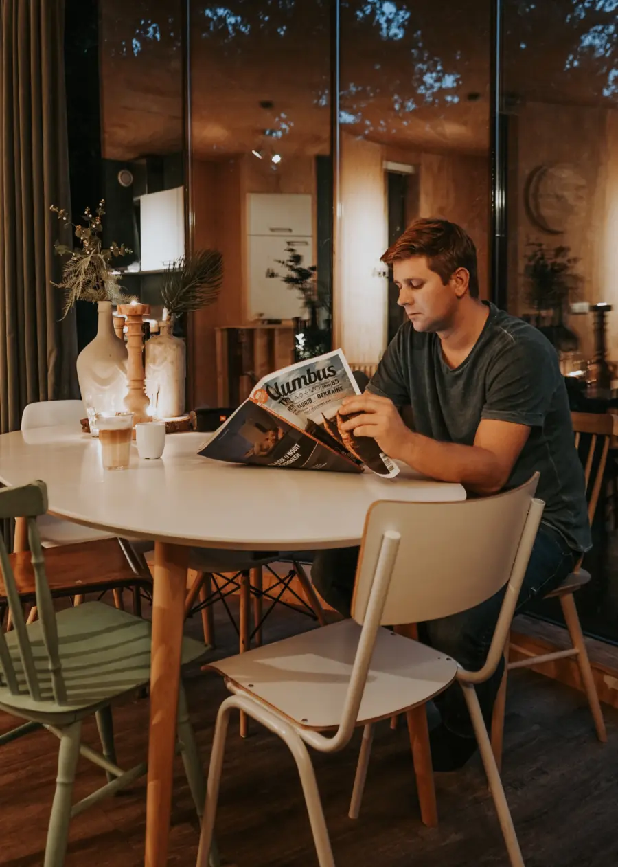 Boomhuis hersfst vakantie knus