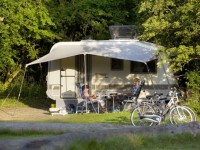 caravan tent bicycles Geversduin